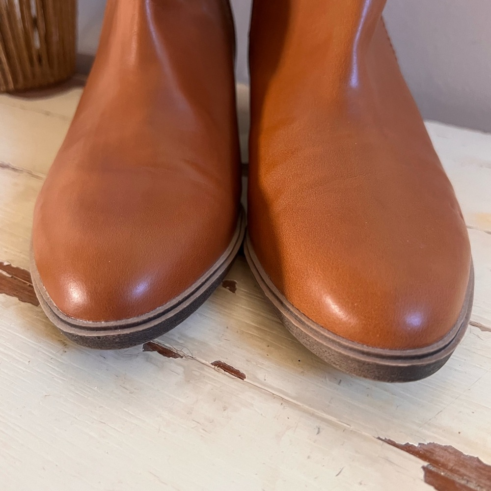 Chaps Brown Ankle Boots - Picture 3 of 5